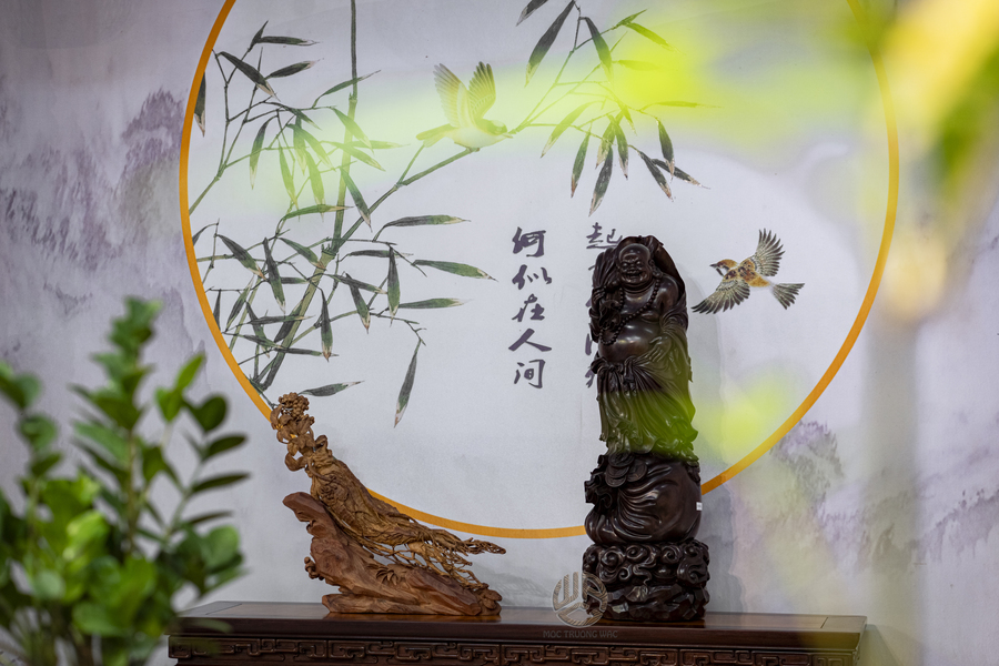 Bàn khung cẩm ván kim tơ