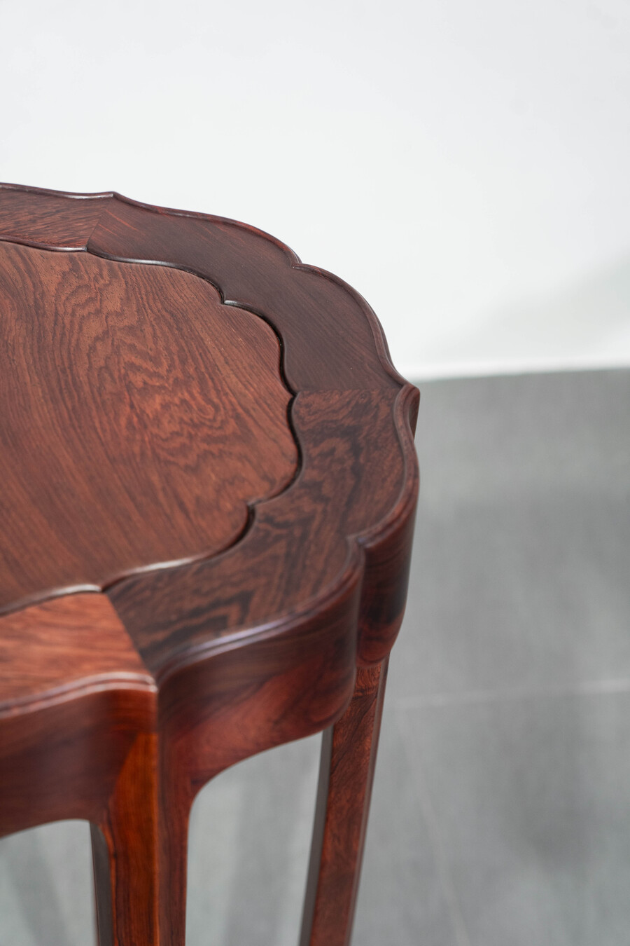 Đôn tròn gỗ Cẩm