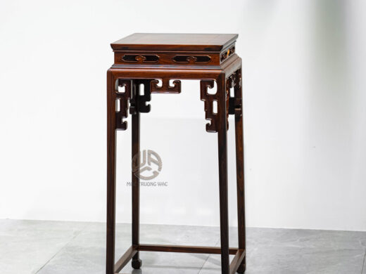 Đôn triện chân vuông gỗ Cẩm