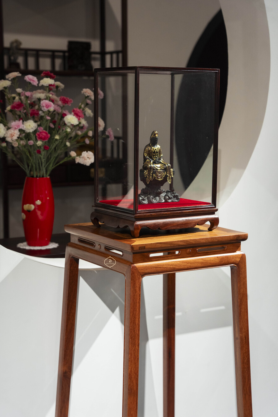 Đôn chữ A gỗ Hương Lào