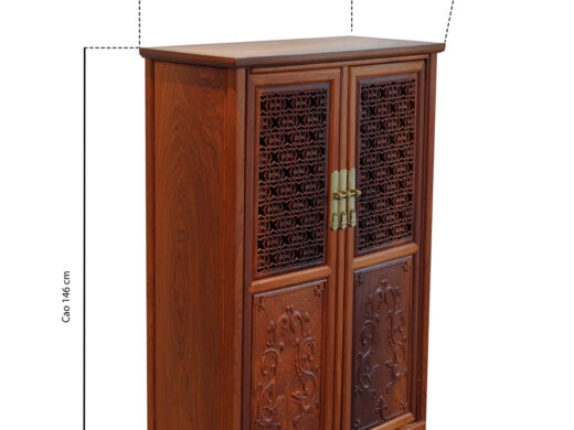 Tủ chữ A gỗ Hương Lào